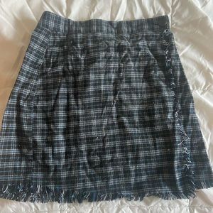 XS Urban Outfitters plaid skirt